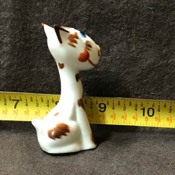 Vintage Cat Porcelain Figurine Germany HandPainted - Picture 4 of 7